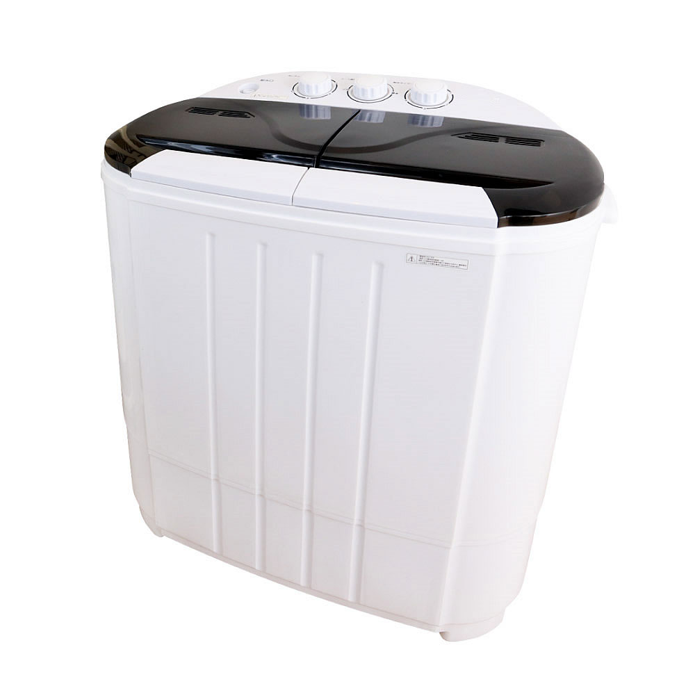 品質保証人気SALE小型洗濯機 洗濯機 半自動 コンパクト ミニ洗濯機 一人暮らし 3.6㎏ 洗濯機