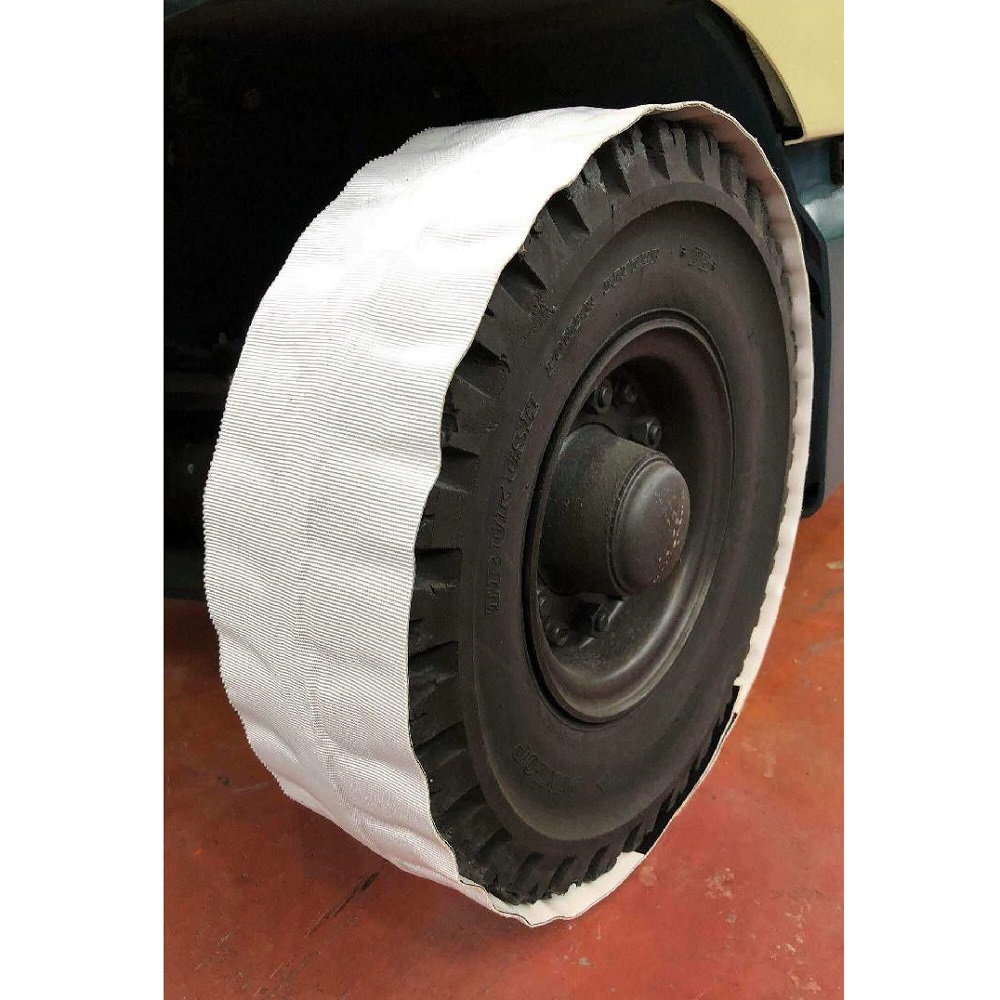 カウンターフォークリフト用タイヤ痕防止カバー M2975fl Tca 測定 包装 物流 専門 株式会社シロ産業