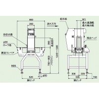 高感度非防水金属検出機ビンプラスチックボトル用(通過幅120mm×通過高さ280mm)