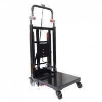 アジャストハンドル小型折畳式電動階段台車150kg