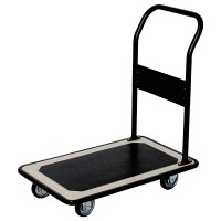 固定ハンドル省音プレス製台車150kg（460×647）