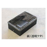 蒸気加熱ボックス角型丼タイプ（紙箱透明フタ）