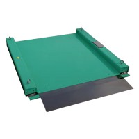超低床スチール薄型台車はかり500kg 750×950mm