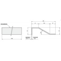 アルミ段差解消スロープ(電線ケーブル/配管保護)