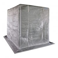 簡易組立式保温保冷テントブース
