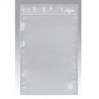 冷凍対応チャック付透明真空包装三方袋
