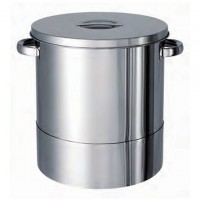 ステンレス鏡板容器(クリップ密閉タイプ)SUS304
