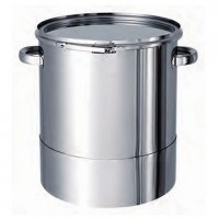 ステンレス鏡板容器(レバーバンド密閉タイプ)SUS304