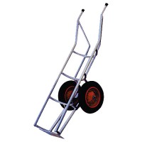 プロパンボンベ50kg用二輪運搬車