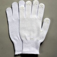 滑り止め加工付き薄手手袋（12双組）紳士用/ホワイト