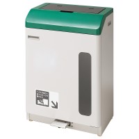 ペダル開閉式回収ゴミ箱（分別シールなし）
