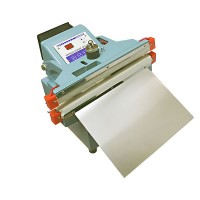 アルミ袋用上下両熱卓上電動インパルスシーラー(W5mm/8mm×L350mm)