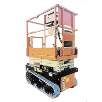 超小型充電式電動高所作業台クローラータイプ(4.5m)
