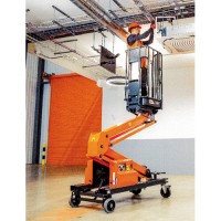 超小型軽量手押し式電動高所作業台(3m)