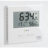 CO2温度湿度モニター(ロガー機能付)