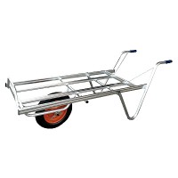 アルミコンテナ一輪車（コンテナ3個用）