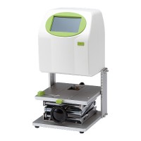 卓上箱物対応賞味期限印字プリンター昇降台＆ガイドテーブル付きレンタル7日間
