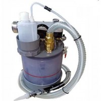 エアー式高粘度液体グリース回収スポット吸引掃除機20Lペール缶セット用