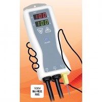 小型デジタル温度計温度調節器センサー付(100V/微小電流用)
