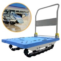 悪路・雪道用クローラー台車（895×595mm）ストッパー付
