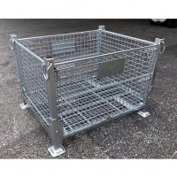 吊り上げ式メッシュパレット1000×1200×900mm1000kg