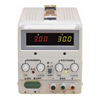 直流安定化電源デジタル表示タイプ（0～30V/0～3A）