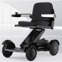 スマート折畳み式電動車椅子(紫色)