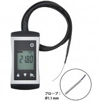 極細センサープローブΦ1.1mm付高精度基準温度計