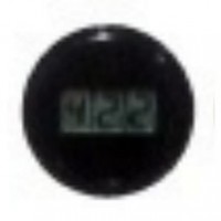 小型無線防水温度計(LCD表示電池駆動)黒色
