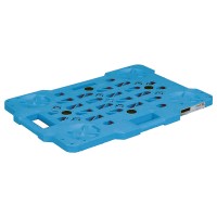物置樹脂製プレート（520×390×44）ブルー