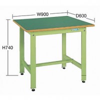軽量作業台H740mm 均等荷重350kgポリエステル天板