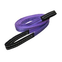 ベルトスリングE型 (両端アイ型CE規格)使用荷重800kg 幅25mm 長さ0.8m