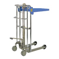足踏み油圧テーブルリフター（400kg）早揚り機構付き