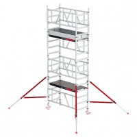 高所作業アルミ製ローリングタワー（4.36m）