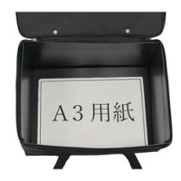 折りたたみ式宅配用ボックスバッグ（500×360×H300mm）黒