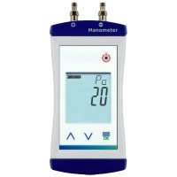 コンパクト差圧計ワンタッチアダプタ付（φ6×1mPCVチューブセット）校正成績書付属
