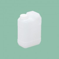 ポリエチレン容器（2L）扁平缶広口ノズル付き
