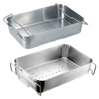 ステンレス製給食バット運搬型（603×382×H135）エコクリーンタイプ