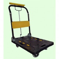 手を離すと止まるブレーキ付き樹脂製静音台車 150kg 700×450mm