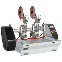 両面テープ半自動貼付け機（W730mm）25mmヘッド2個付