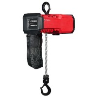 充電式小型電動チェーンブロック1Ton揚程6m(充電器バッテリー別売)