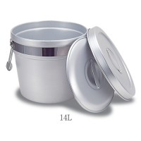アルミ容器二重保温食缶中蓋式 MY 型
