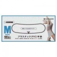 プラスチック(PVC)手袋M(100枚入り小箱×１０箱)