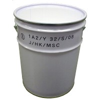 PCB汚染物破棄物(安定器)保管ペール缶容器
