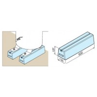 雨水貯水タンク150用コンクリートブロック(2個１式)