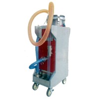 エアー式スラッジ吸引フィルター回収排水掃除機