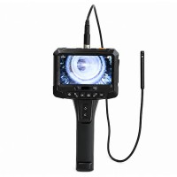 直視+側視 350°回転工業用内視鏡 (IP65防水 狭所・配管内壁点検向け)