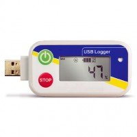 USB温湿度データロガー(温度アラーム付)