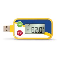 超低温ワクチン保管冷凍庫用使い捨てUSB データロガー(アラーム付)