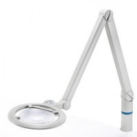 LEDライト付きスタンド型拡大鏡（1.9倍 / φ132mm）